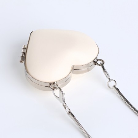 Female bag on a magnet, white color-7