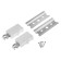 Set for hinged cabinets, 64 kg, white