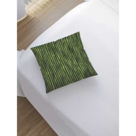 Decorative pillowcase "Bamboo stems", on a zipper, size 45x45 cm-1