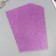 A set of glitter foamiran (5 sheets) 2 mm 20x30 cm, lilac
