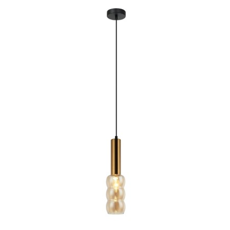 Suspended Gerhort G51260/1BK+BRS AMB, 1x40W, E14, 113x10x10 cm, bronze color