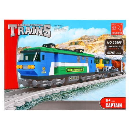 Designer "Cargo electric train", 573 parts-5