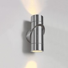 Elektrostandard lamp, 6 W, LED, 3000K, 310 LM, IP54, wall, Techno 1553 LED steel