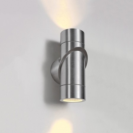 Elektrostandard lamp, 6 W, LED, 3000K, 310 LM, IP54, wall, Techno 1553 LED steel