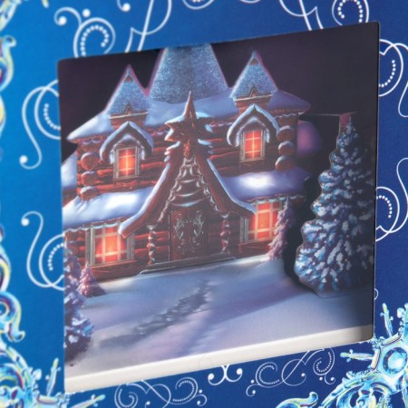 Folding box with 3D effect "Fairy Tale", 11 x 11 x 13 cm, New Year-8