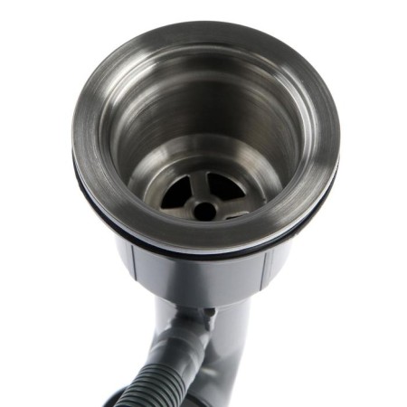 Kitchen sink Aflorn AF96045F, Sredal, S = 3.0 and 0.8 mm, 60x45x20 cm, siphon, graphite-6
