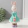 Souvenir Polystone "Bunny in the dress" MIX 8.5x9.8x22 cm