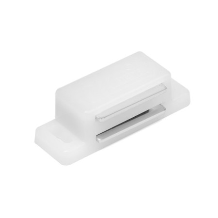 Furniture magnet M001W, 41x13 small, white-1