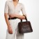 Female Bag Textura, Tout, Middle Size, Brown color