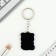 Acrylic key a keychain "Panda", 7 x 12.5 cm