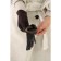 Gloves are female, dimensionless, without insulation, brown color