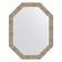 Mirror in the baguette frame, honeycomb titanium 70 mm, 72x92 cm