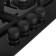 The hobs of the Beko Hilg 642C5 SB, gas, 4 burners, black