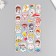 Stickers for creativity Paper "Delicate astronaut" 15x30 cm