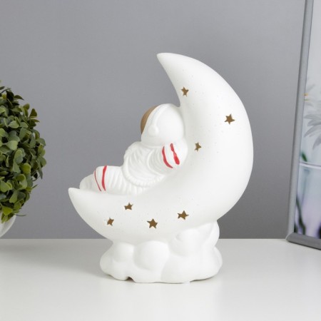 Cosmonaut's table lamp E14 40W white 11x20x25 cm-4