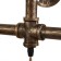 Sconces "Fortel" 3he27 40W bronze 55x10x56cm