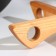 Casana and Poster Adelica stand, 29 × 5.5 × 1.8 cm, birch