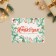 Postcard-Complement "Happy New Year!" magic, 8 x 6 cm, New Year