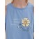 Female set, size l, blue color
