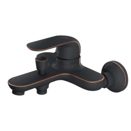 Bath mixer D&K Venice Gondola DA1023218, one -leaf, black