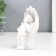 Suvenir Polystone "Snowty Angel leaned against his palm" 9x4.5x3.5 cm