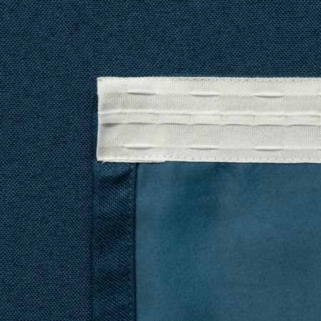 Set of curtains "Merlin", size 2x210x270 cm, blue color-3