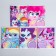 Notebook in a cage 12 sheets, 5 types of mix, cover coated cardboard, my little pony