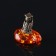 Souvenir "Obashka", Brass, Amber Smole, 1.7x0.7x0.9 cm