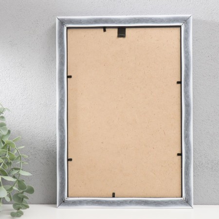 Photo frame Plastic "Mira" 20x30 cm, (plastic screen), white-2