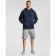 Male sweatshirt, Under Armor Rival Cotton FZ Hoodie, size 44-46 (1357106-410)