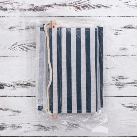 ORGANIZER OF SUBSTANCE with pockets "Sea Battle", 3 pockets, 55 × 20 cm, blue color-3