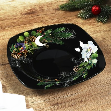 Deep plate "Winter Stories", 20 cm-2