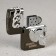 Lighter gasoline "King", 5.5 x 3.8 cm.
