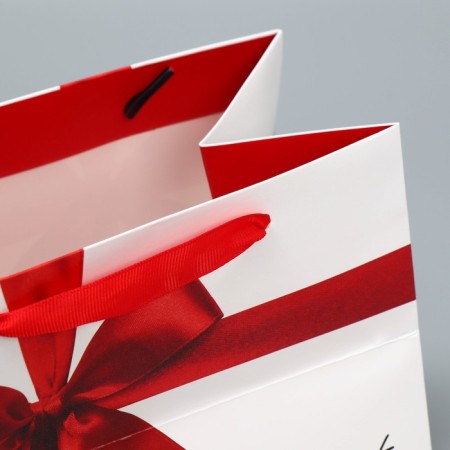 Gift package with a wide bottom, packaging, “Gift”, 20 x 14 x 13.2 cm-3