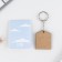 Gift set: notebook and wooden keychain "Power of Spirit"