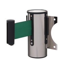 Wall block with exhaust ribbon-280cm green, height-13.5cm, width 11cm