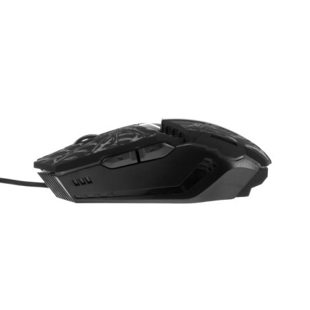 The mouse Defender Prototype GM-670L, Game, Wending, 6 buttons, Higher Gettail, 3200 DPI, USB, Cher-3