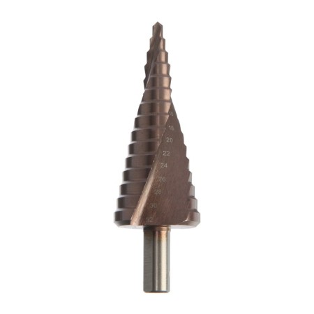 Drill step tundra pro, hss-CO, spiral profile, trihedral shank, 4-32 mm-2