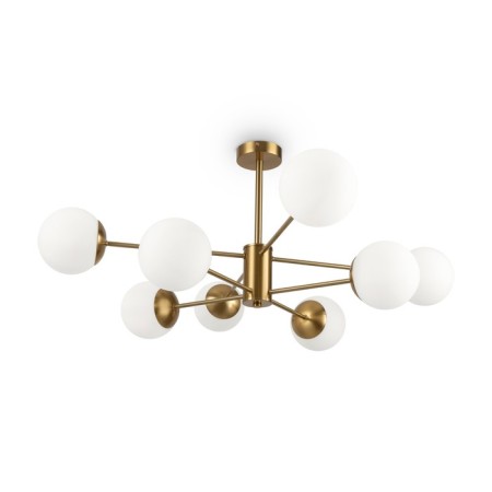 Suspended lamp Freya Fr5204PL-08BS SONDER, 900X400 mm, E27, 8x60W, brass color-2