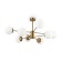 Suspended lamp Freya Fr5204PL-08BS SONDER, 900X400 mm, E27, 8x60W, brass color