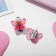 Clips children's "chosen" butterfly gloss, pink color