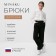Брюки для девочки MINAKU, цвет чёрный, рост 140 см