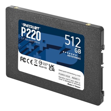 SSD Patriot Sata-III 512GB P220S5125 P220 2.5 "-1