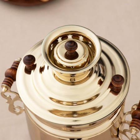 Samovar "Gold", Bank, Fry, 2.5 liters-5
