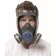 Full -faced mask moldex 9000 size l