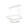LED LED suspension with Ambrella Light, Original, Fa6631, LED, 108 W, 8100LUM, 3000-6400K, white, white matte color
