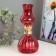 Kerosene lamp decorative "ALLADIN" red 8*8*20 cm Risalux
