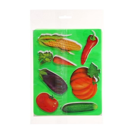 Stencil for drawing "vegetables", euro suspension, mix-3