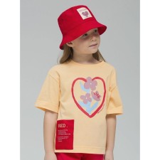 T -shirt for girls, height 98 cm, yellow color