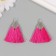 Decor for creativity Textile "Brush East" pink-purple set 2 pcs 1.6x4.5 cm